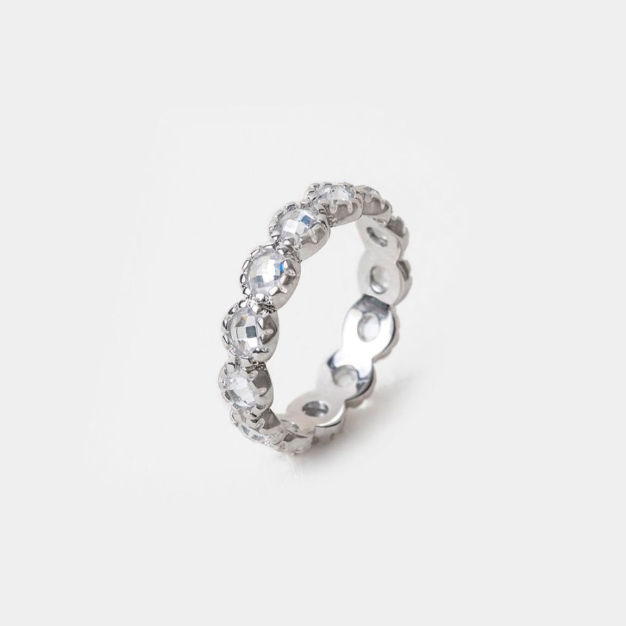 Joyas Psk Joyas Bano Platino | Anillo Platino Paris