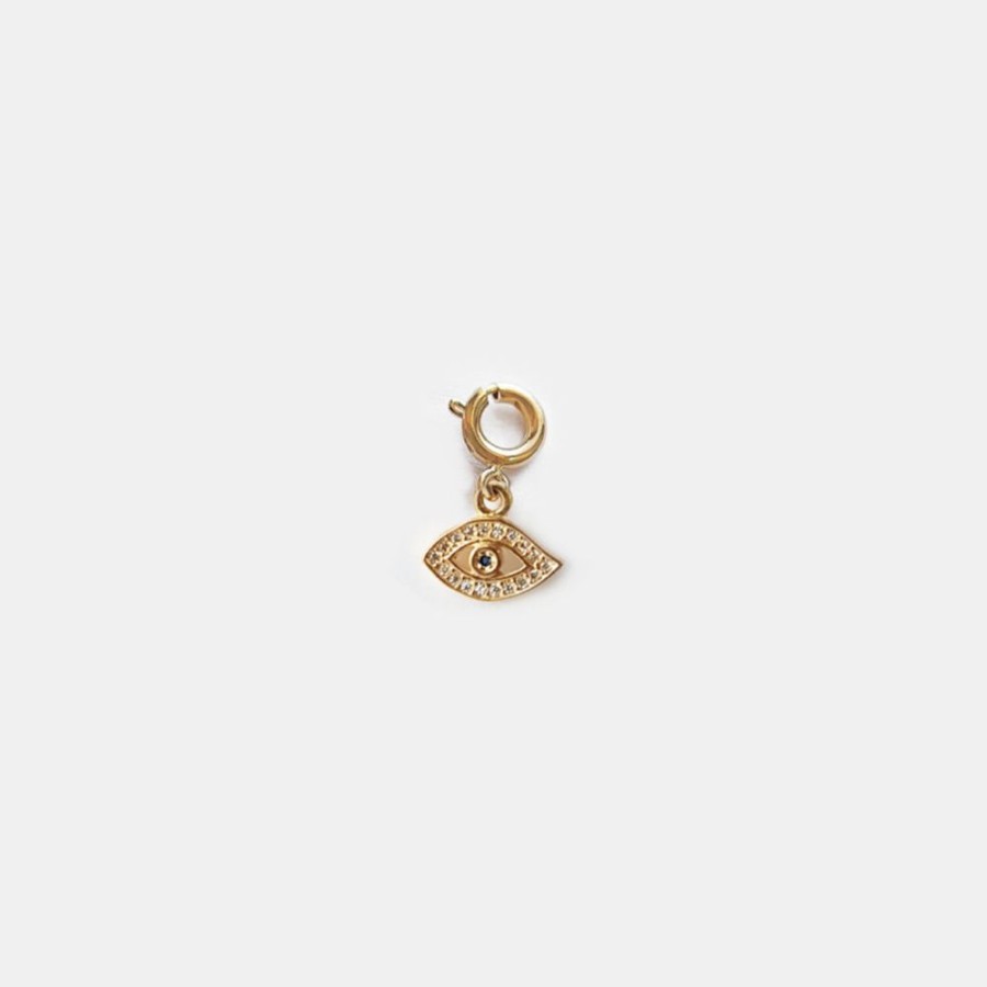 Joyas Psk Joyas Charms | Charm Ojo Turco Oro