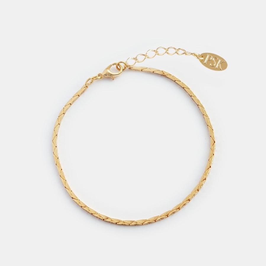 Joyas Psk Joyas Pulseras | Pulsera Sofia Oro