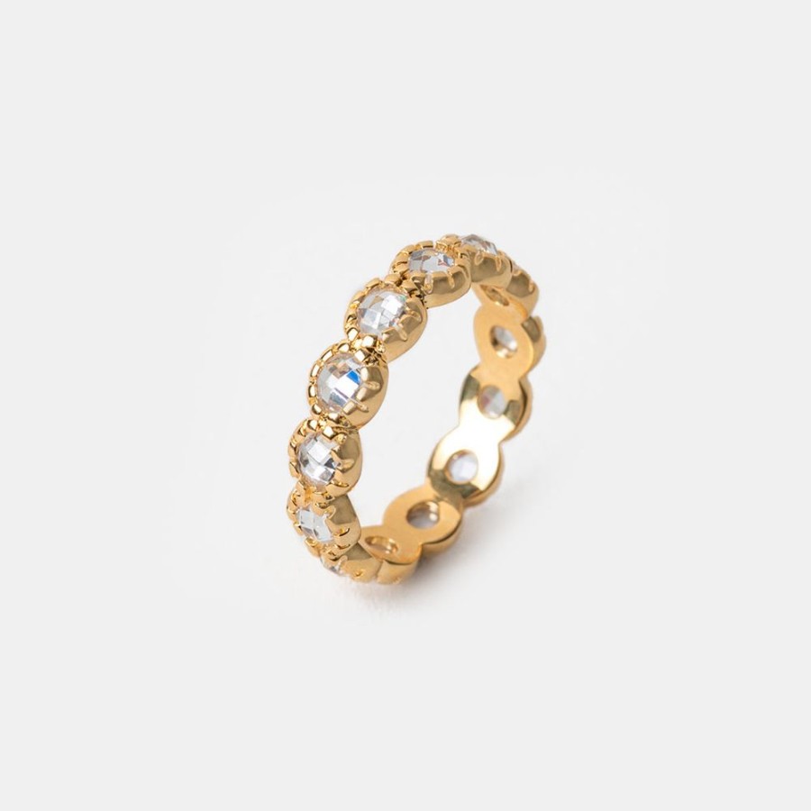 Joyas Psk Joyas Bano Oro 18Kt | Anillo Paris Oro