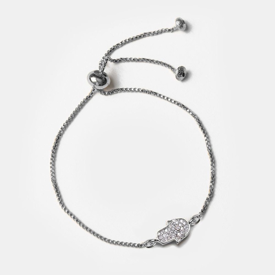 Joyas Psk Joyas Pulseras | Pulsera Jamza Platino