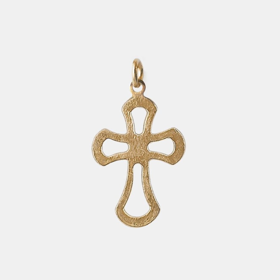 Joyas Psk Joyas Charms | Colgante Oro Carmel Cruz